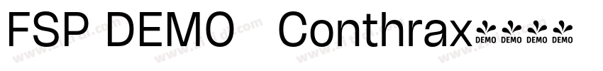 FSP DEMO   Conthrax字体转换